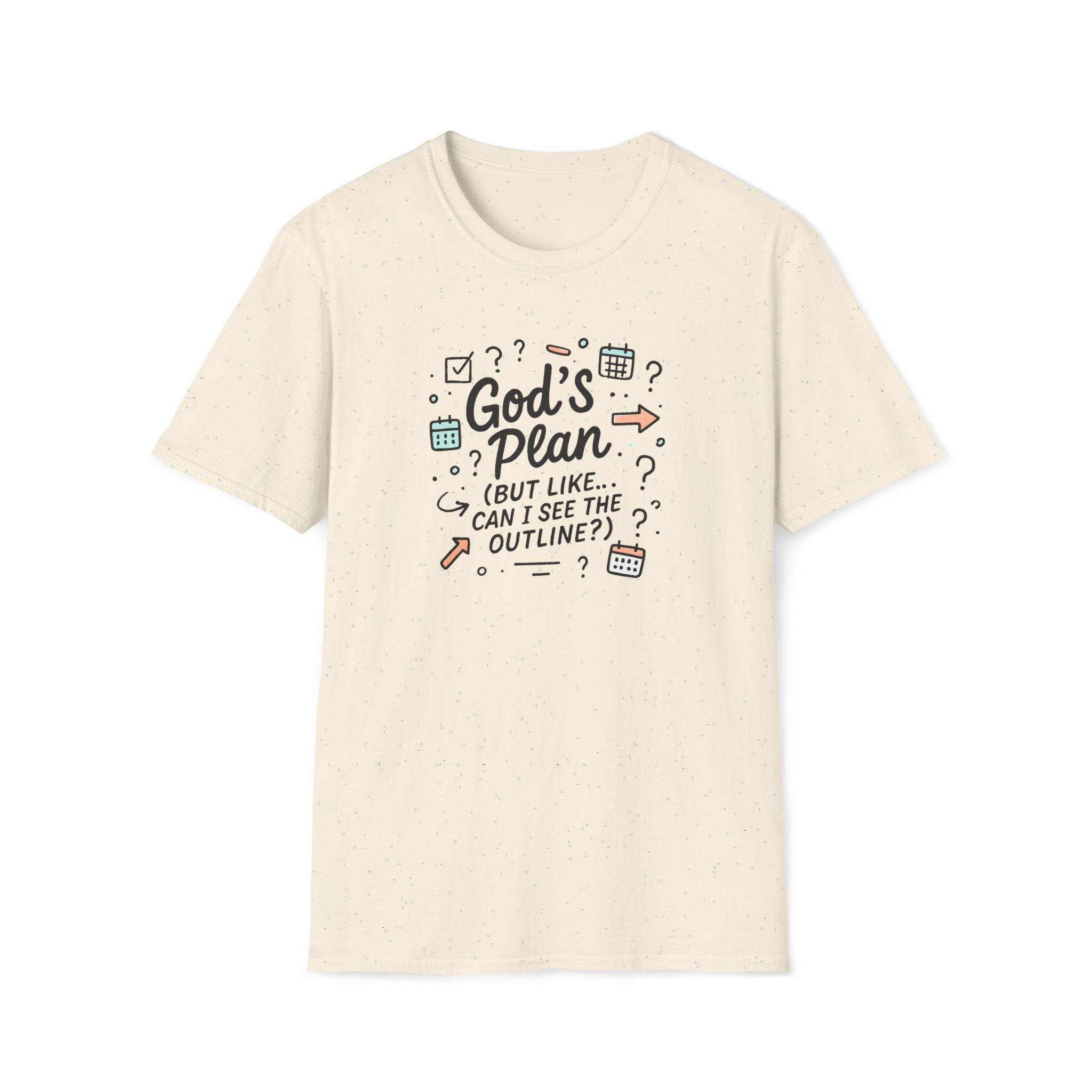 God's Plan Illustration T-Shirt
