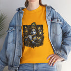 Krishna Black T-Shirt – Spiritual | Minimal Krishna