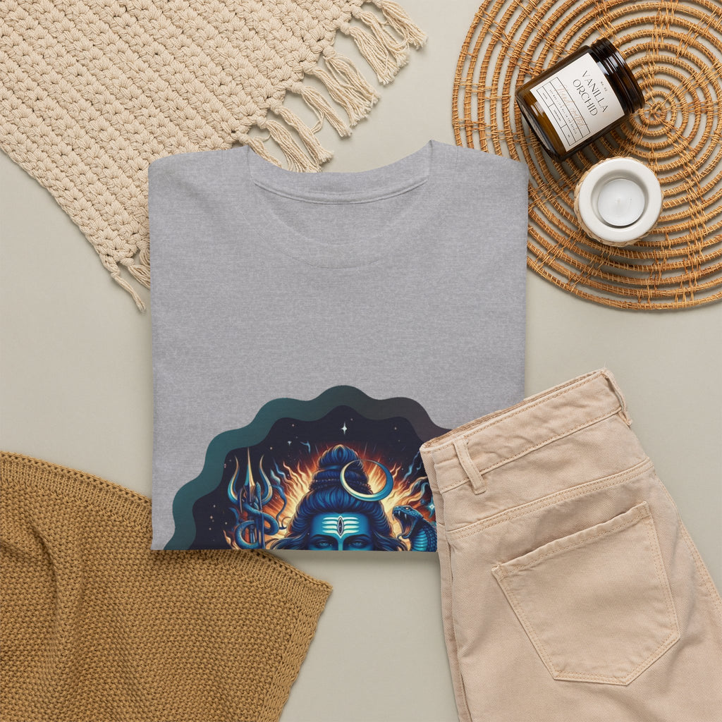 Lord Shiva Flame Graphic T-Shirt