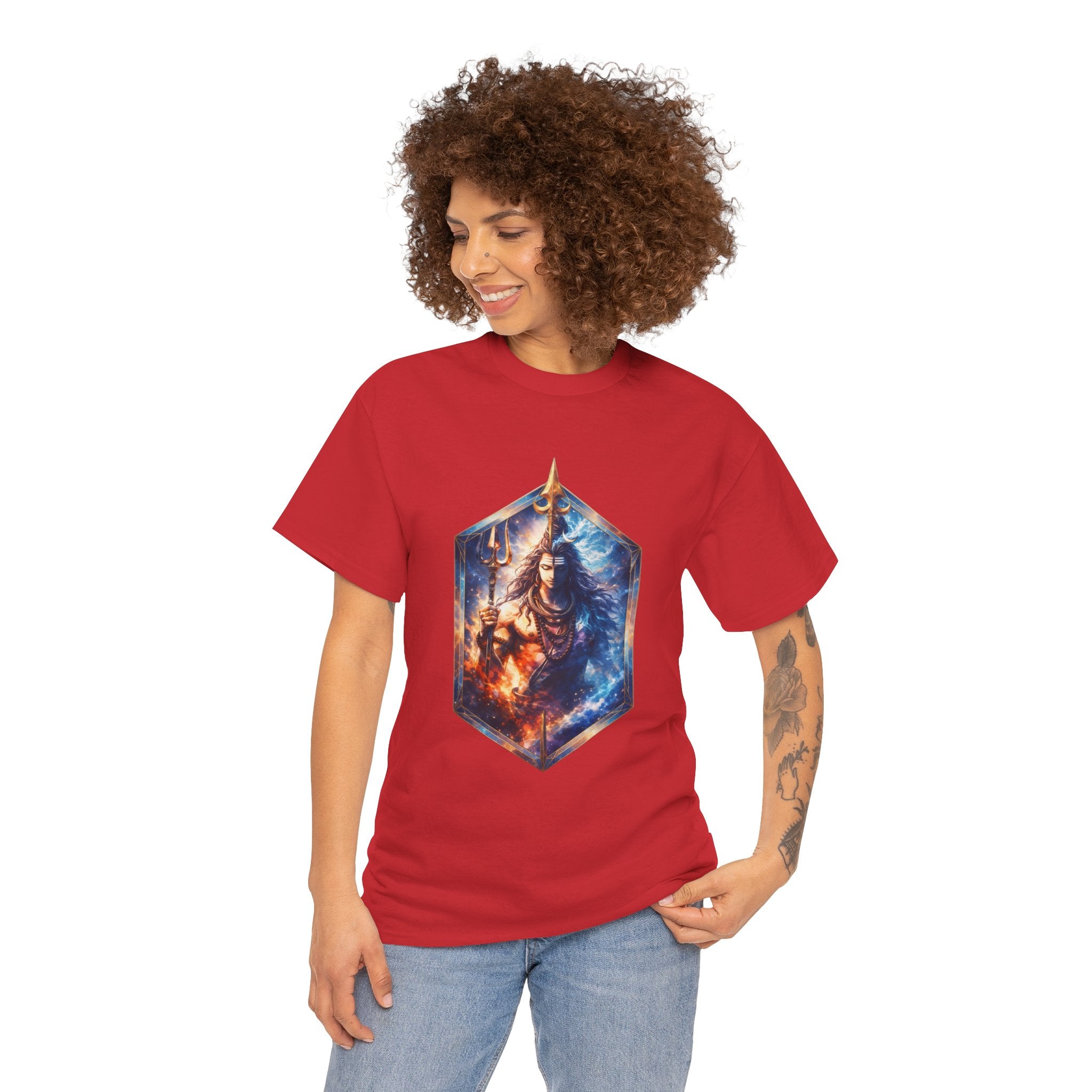 Cosmic Shiva T-Shirt – Universe Energy, Balance & Consciousness Tee