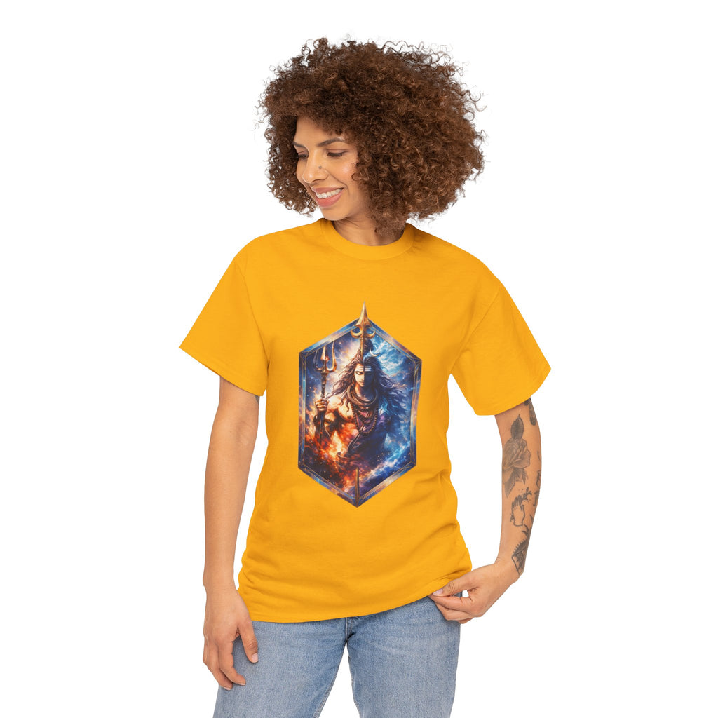 Cosmic Shiva T-Shirt – Universe Energy, Balance & Consciousness Tee