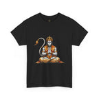 Hanuman Meditation T-Shirt – Inner Stillness & Spiritual Discipline Design