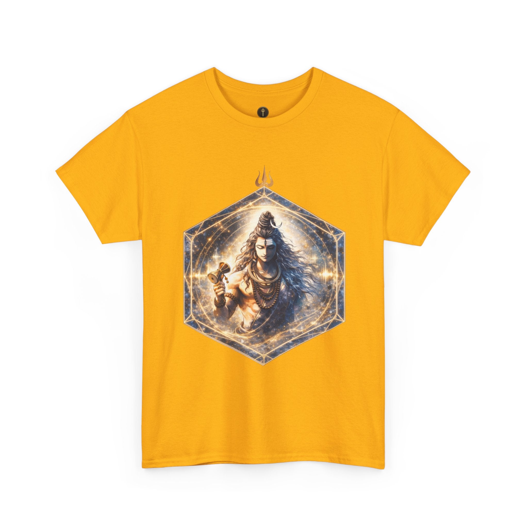 Shiva Damaru T-Shirt - Om Sound, Vibration & Spiritual Energy Tee