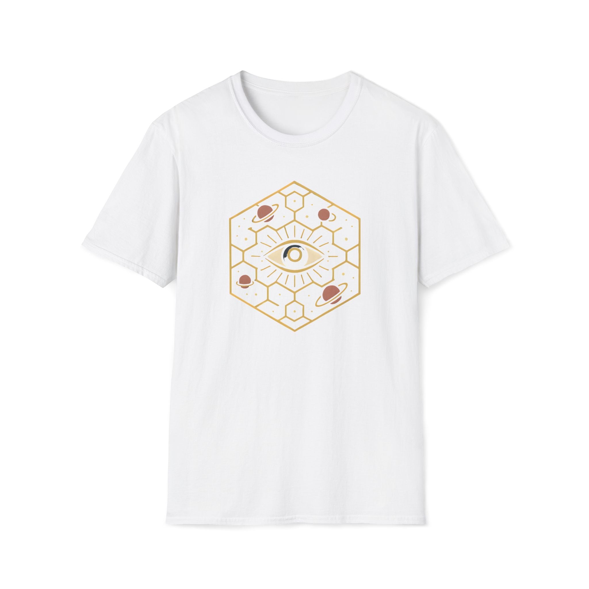 Cosmic Eye Hexagon T-Shirt